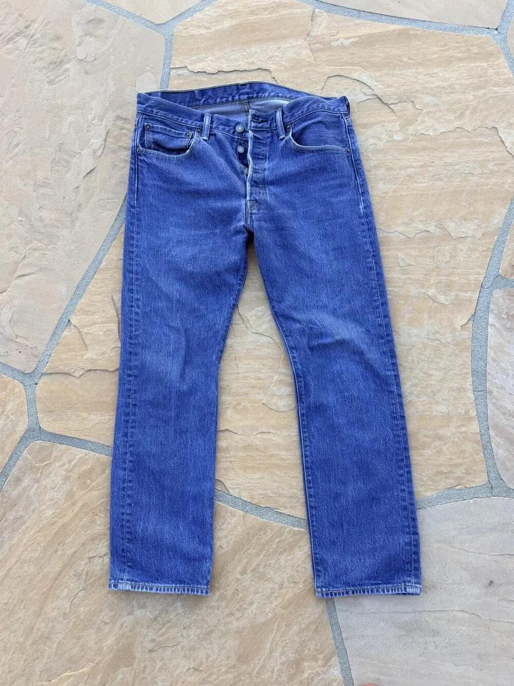 Men's 33x30 Levi Strauss Signature Gold Levis Dark Blue Wash S40196 RG
